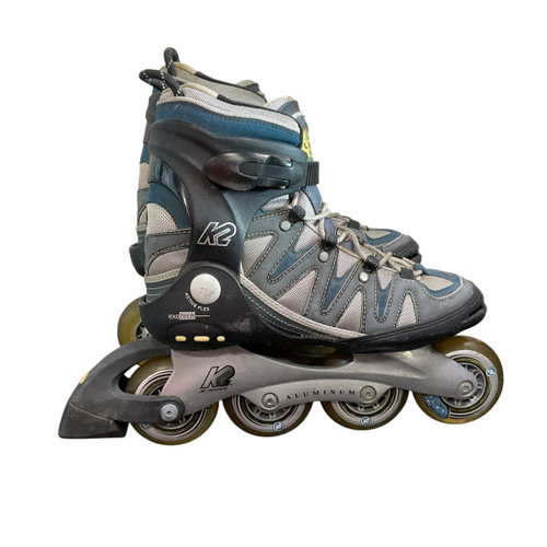 Vist Large View of Product Image Which is Used K2 FLIGHT ALX Senior Rec Fitness Skates Teal Senior 7.5