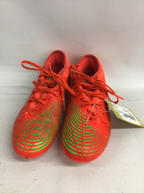 Vist Large View of Product Image Which is Used Adidas PREDATOR Soccer Cleats Orange Youth 06.0