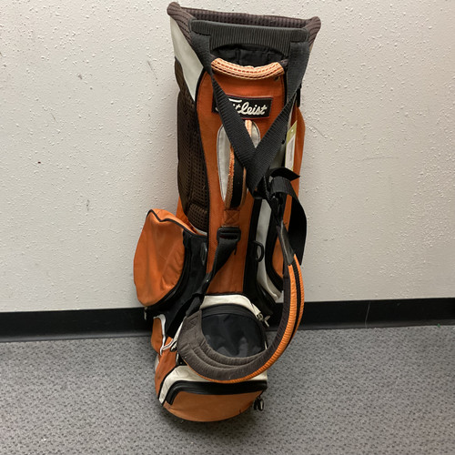 Vist Large View of Product Image Which is Used Titleist Mens Stand Bag Orange