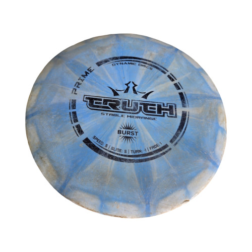 Vist Large View of Product Image Which is Used Dynamic Discs TRUTH BURST MID Disc Golf Mid Range Sky Blue