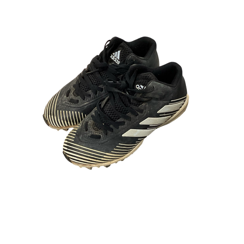 Vist Large View of Product Image Which is Used Adidas BOUNCE SZ 3 BB/SB Cleats Black Junior 03