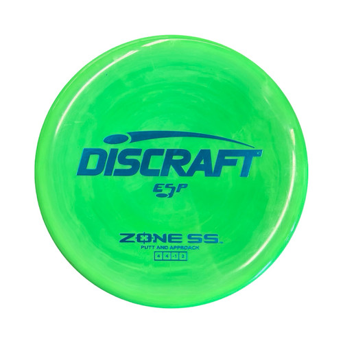 Vist Large View of Product Image Which is Used Discraft ESP Zone Disc Golf Putter Green