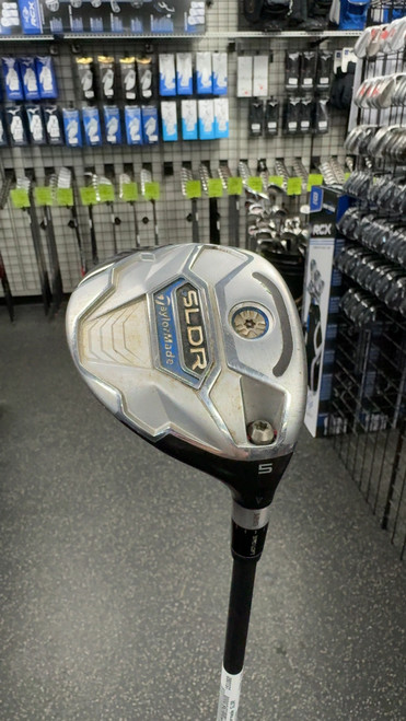 Vist Large View of Product Image Which is Used Taylormade SLDR Mens Fairway Wood RH 5 Wood
