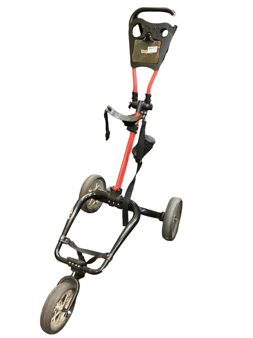 Vist Large View of Product Image Which is Used Wilson 3 WHEEL PULL CART Golf Cart 3 Wheel