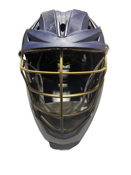 Vist Large View of Product Image Which is Used Cascade CACADE LAX HELMET XRS-PRO Lacrosse Helmet Navy Blue Fits all