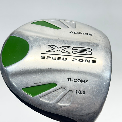 Vist Large View of Product Image Which is Used Aspire X3 Mens Driver RH 10.5 Degree
