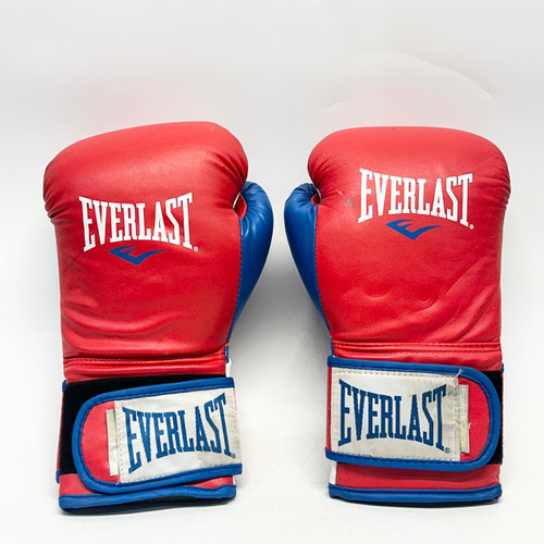Vist Large View of Product Image Which is Used Everlast POWERLOCK Boxing Gloves Red Senior