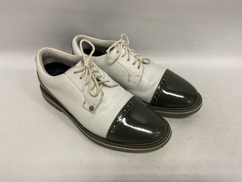 Vist Large View of Product Image Which is Used Mens Golf Shoes White Senior 10