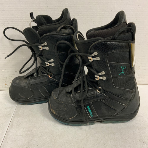 Vist Large View of Product Image Which is Used Burton PROGRESSION YOUTH Boys Snowboard Boots Black Junior 04