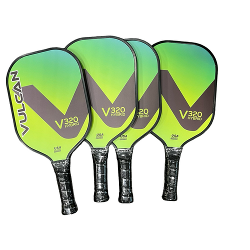 Vist Large View of Product Image Which is Used VULCAN V320 Pickleball Paddle Green - 4 PACK - NEVER USED!!