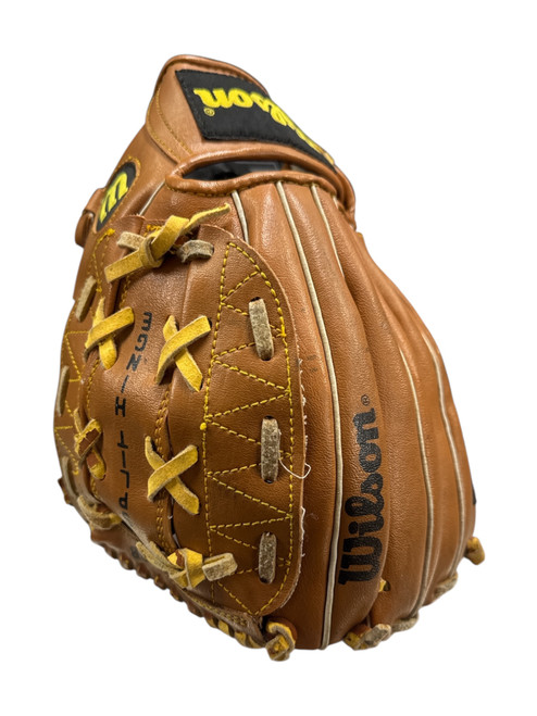 Vist Large View of Product Image Which is Used Wilson ADVISORY STAFF BB/SB Glove RH Throw Brown 10 1/2"