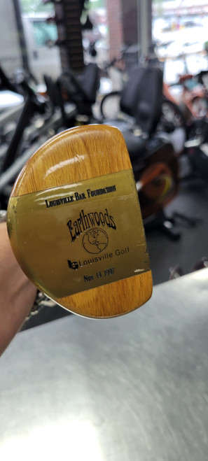 Vist Large View of Product Image Which is Used LOUISVILLE GOLF EARTHWOODS Mens Putter RH