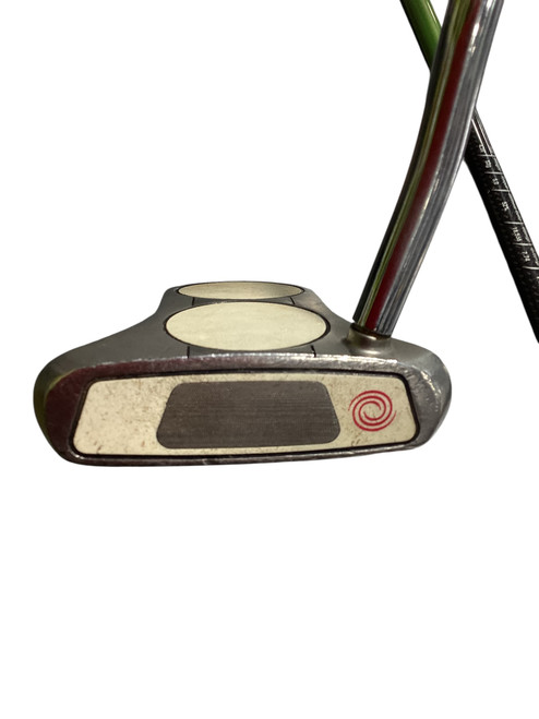 Vist Large View of Product Image Which is Used Odyssey 2 BALL WHITE STEEL Mens Putter RH