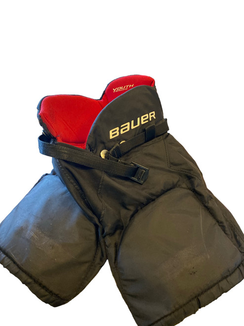 Vist Large View of Product Image Which is Used Bauer LEGACY Youth Pant Black SM