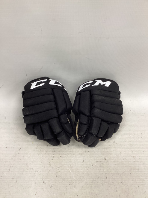 Vist Large View of Product Image Which is Used CCM LTP Youth Gloves Black 8"