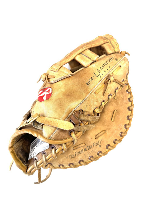 Vist Large View of Product Image Which is Used Rawlings MARK MCGUIRE BB/SB First Base RH Throw Brown 12 1/4"