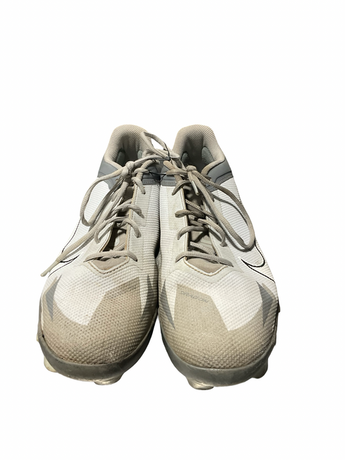 Vist Large View of Product Image Which is Used Nike TROUT CLEATS BB/SB Cleats Grey Senior 12.5