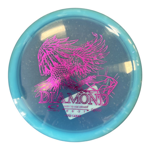 Vist Large View of Product Image Which is Used Latitude 64 DIAMOND Disc Golf Driver Royal Blue 173g