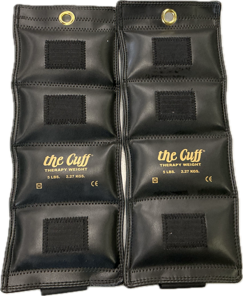 Vist Large View of Product Image Which is Used Ankle Weights Brown 10 lb