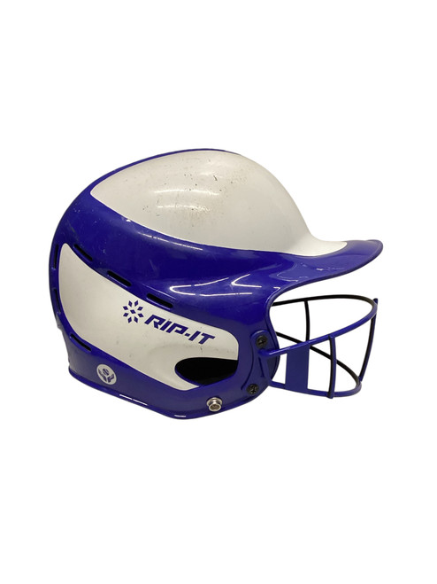 Vist Large View of Product Image Which is Used RIP-IT 6-6 7/8 Batting Helmet No Mask Royal Blue One Size