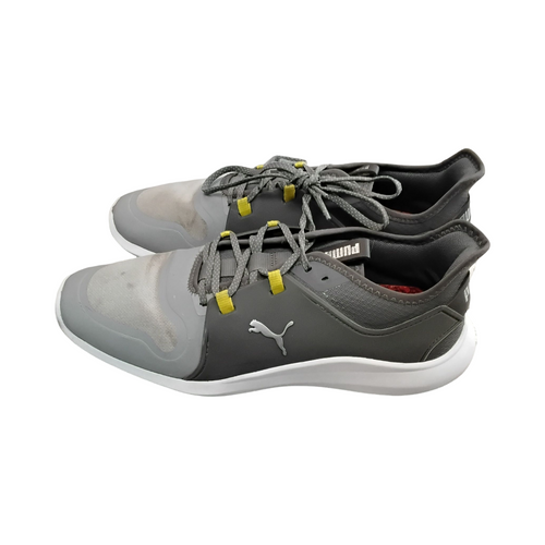 Vist Large View of Product Image Which is Used Puma IGNITE FASTEN8 PRO Mens Golf Shoes Grey Senior 10