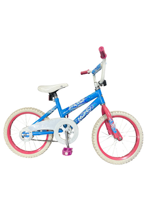 Vist Large View of Product Image Which is Used Huffy SEASTAR Comfort Bike Girls Royal Blue 16"