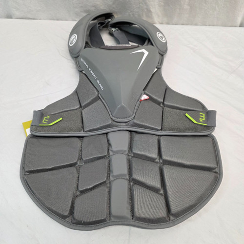 Vist Large View of Product Image Which is Used Maverik MX GOALIE CHEST PROTECTOR LAX Goalie Chest M Grey XL
