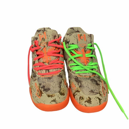Vist Large View of Product Image Which is Used Puma Basketball Shoes M Orange Senior 11