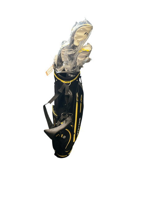 Vist Large View of Product Image Which is NEW Precise M8 FULL MENS SET Mens Package Set RH Black And Gold 11 Piece