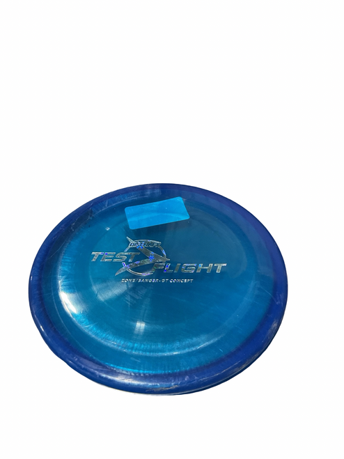 Vist Large View of Product Image Which is Used Discraft TEST FLIGHT PUTTER Disc Golf Putter Royal Blue
