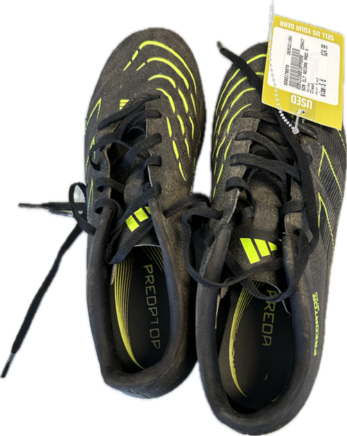 Vist Large View of Product Image Which is Used Adidas Soccer Cleats Black Senior 8