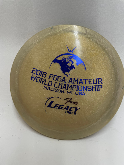 Vist Large View of Product Image Which is Used Legacy 2016 PDGA Disc Golf Driver Gold