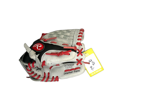 Vist Large View of Product Image Which is Used Rawlings MT95GB BB/SB Glove RH Throw Grey 9 1/2"
