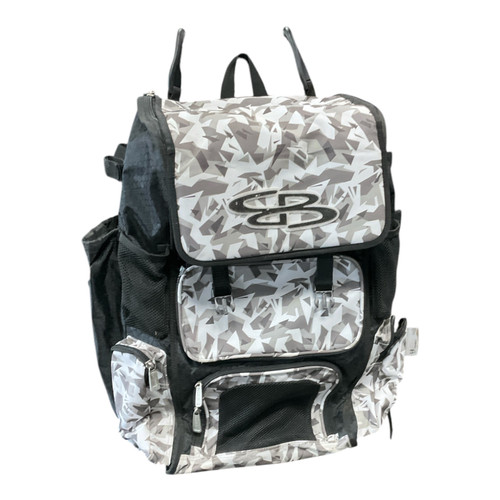 Vist Large View of Product Image Which is Used BoomBah BOOMBAH BACKPACK BB/SB Player Backpack White