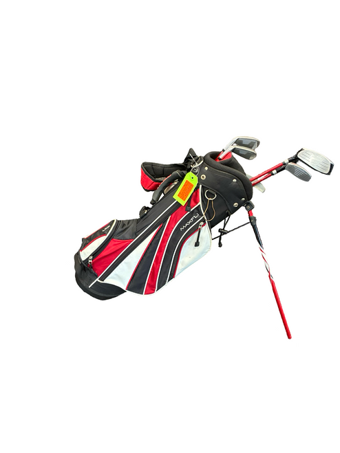 Vist Large View of Product Image Which is Used Maxfli 6 PIECE SET REV2 Jr Package Set RH Red 6 Piece