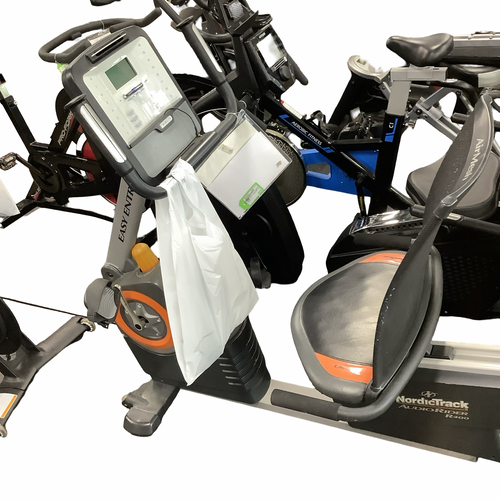 Vist Large View of Product Image Which is Used Nordic Track AUDIORIDER R400 Recumbent Bike