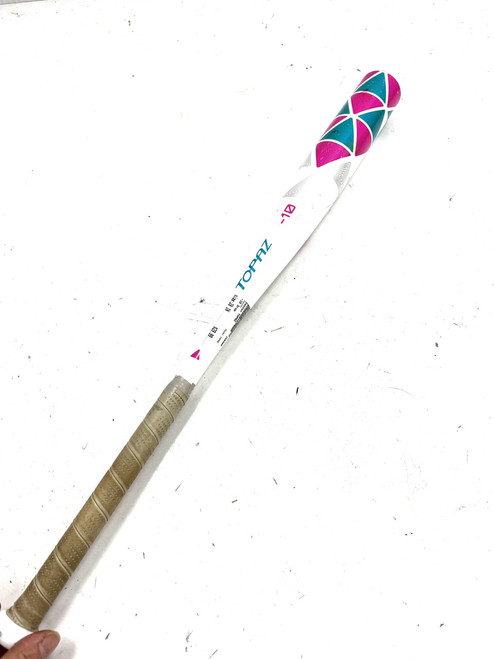 Vist Large View of Product Image Which is Used Easton TOPAZ BB/SB Fastpitch Bat 28"
