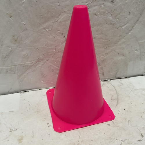 Vist Large View of Product Image Which is Used Soccer Cone Field Marker Neon Pink
