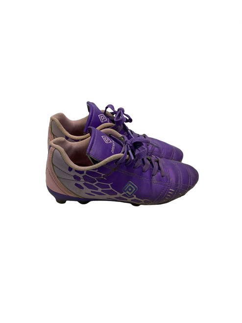 Vist Large View of Product Image Which is Used Dream Pairs Soccer Cleats Purple Junior 03