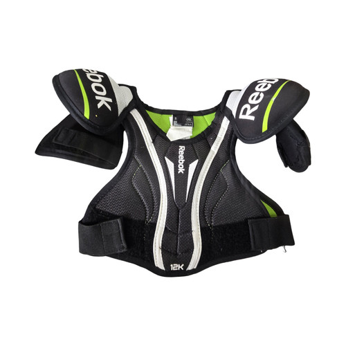 Vist Large View of Product Image Which is Used Reebok 12 K YTH SP SM Youth Shoulder Pads SM
