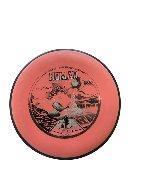 Vist Large View of Product Image Which is Used MVP NOMAD JAMES CONRAD SPECIAL EDITION Disc Golf Putter Coral