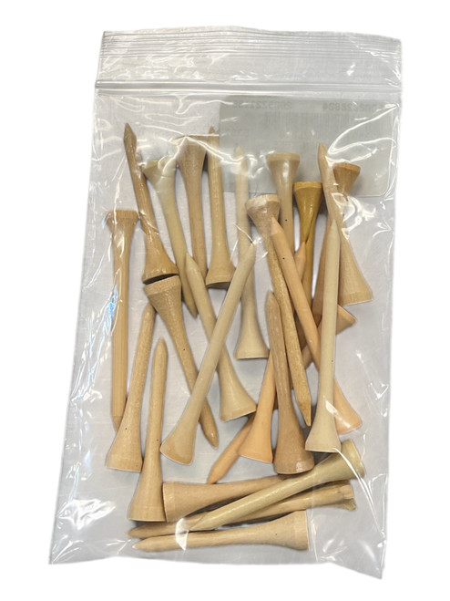 Vist Large View of Product Image Which is Used 25 CNT WOODEN TEES Golf Accessory