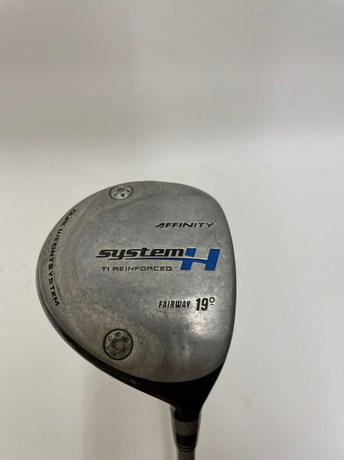 Vist Large View of Product Image Which is Used Affinity SYSTEM H Mens Fairway Wood RH 3 Wood