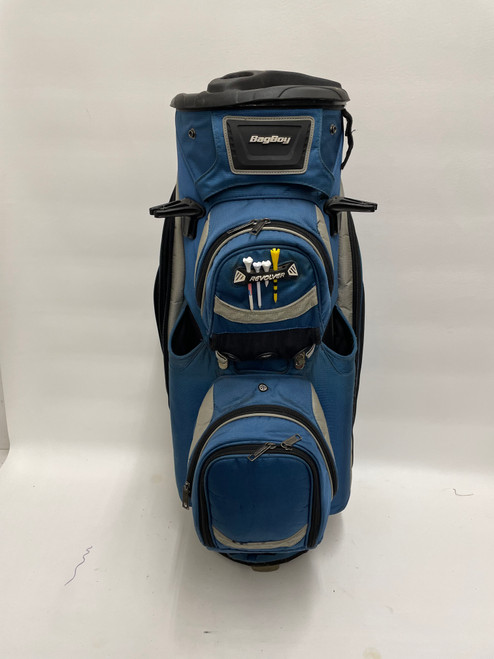 Vist Large View of Product Image Which is Used Bag Boy CART BAG Mens Cart Bag Royal Blue
