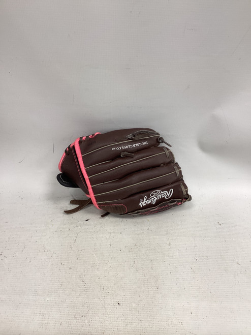 Vist Large View of Product Image Which is Used Rawlings FASTPITCH SOFTBALL BB/SB Glove RH Throw Brown 11"