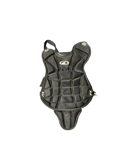 Vist Large View of Product Image Which is Used Champro CHAMPRO CHEST PROTECTOR Catchers Chest Protector Black Youth