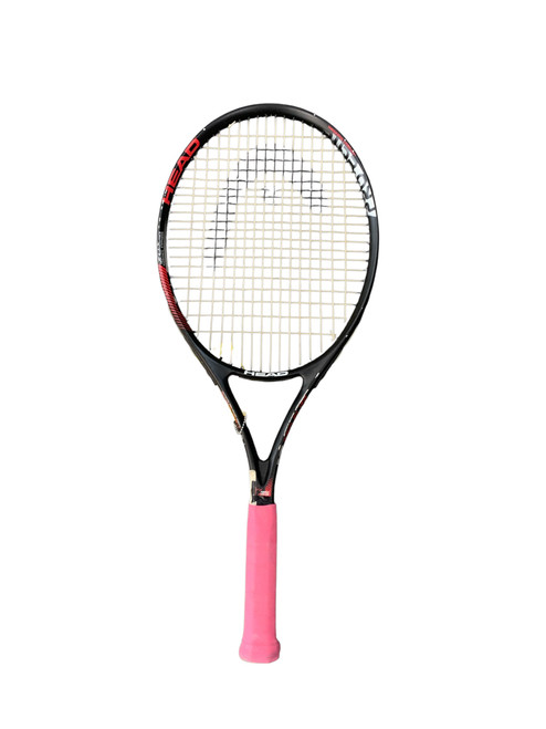 Vist Large View of Product Image Which is Used Head PCT PRO ELITE Adult Tennis Racquet Black 4 3/8"