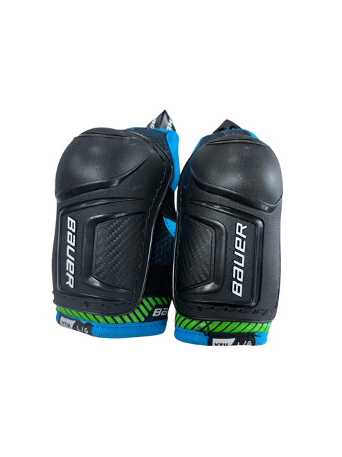 Vist Large View of Product Image Which is Used Bauer X YTH L Youth Elbow Pads LG