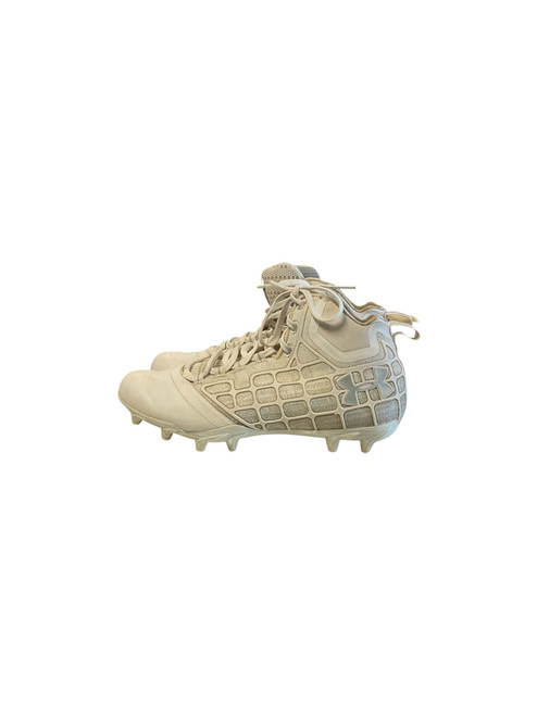 Vist Large View of Product Image Which is Used Under Armour LAX Cleats Womens White Senior 7