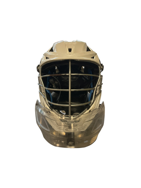 Vist Large View of Product Image Which is Used Cascade XRS Lacrosse Helmet White One Size